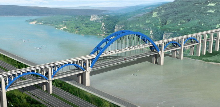 Jinshajiang railway bridge Yibin(Chenggui highspeed railway).jpg