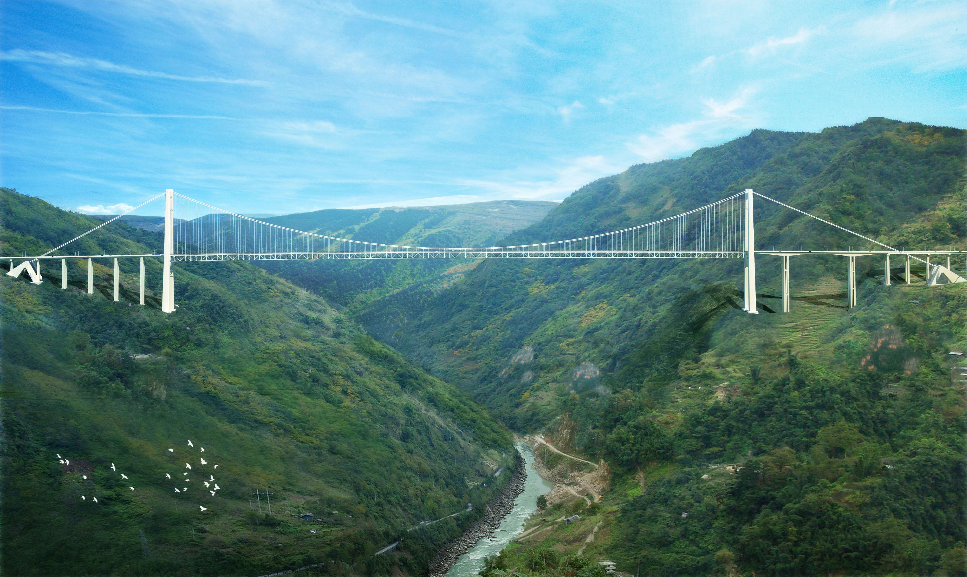 Great photos of the Aizhai Suspension Bridge in China BOOMSbeat