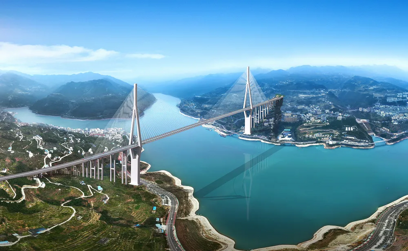 File:SecondBadongYangtzeCableStayed 巴东长江二桥.png