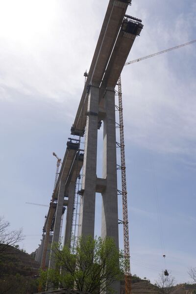 File:Gaijiachuan Crane.JPG