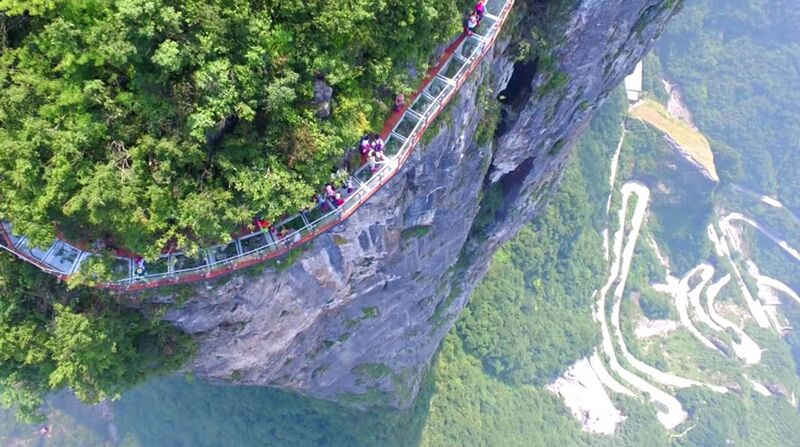 File:TianmenGlasswalkDrone.jpg