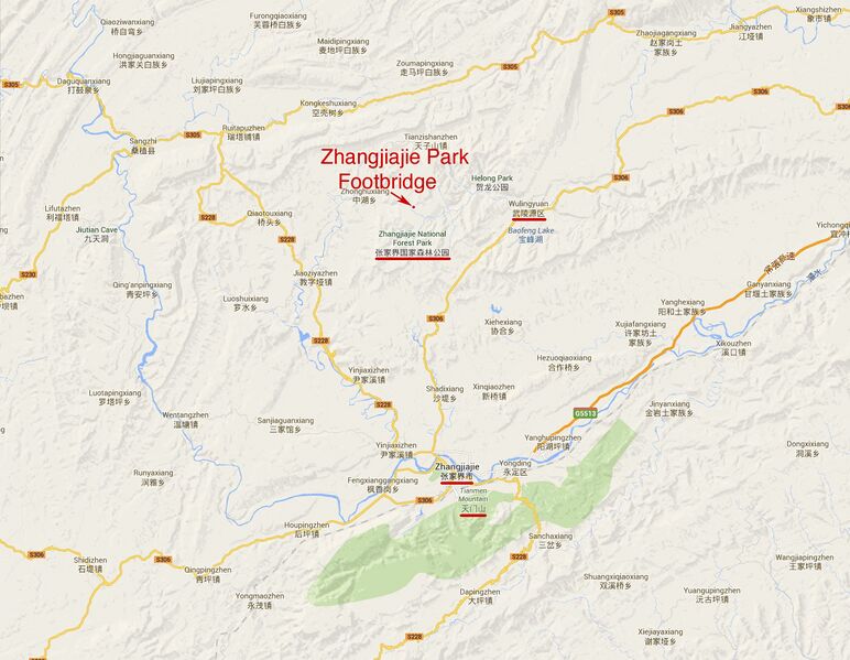 File:ZhangjiajieParkFootbridgeLocationMapWide.jpg
