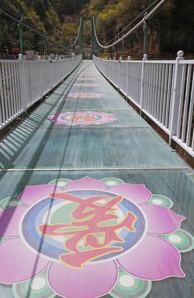 File:Tianjishan FootbridgeFlower.JPG