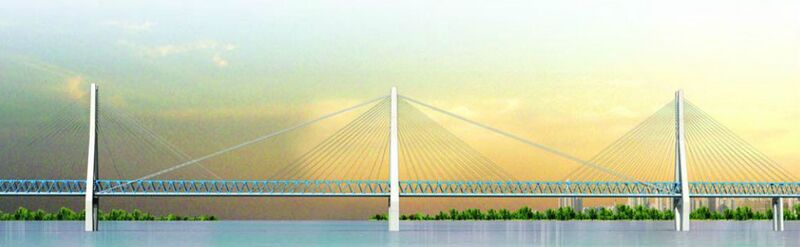 File:Dongtinghu railway406x2蒙华铁路洞庭湖铁路大桥Towers157mtr.jpg