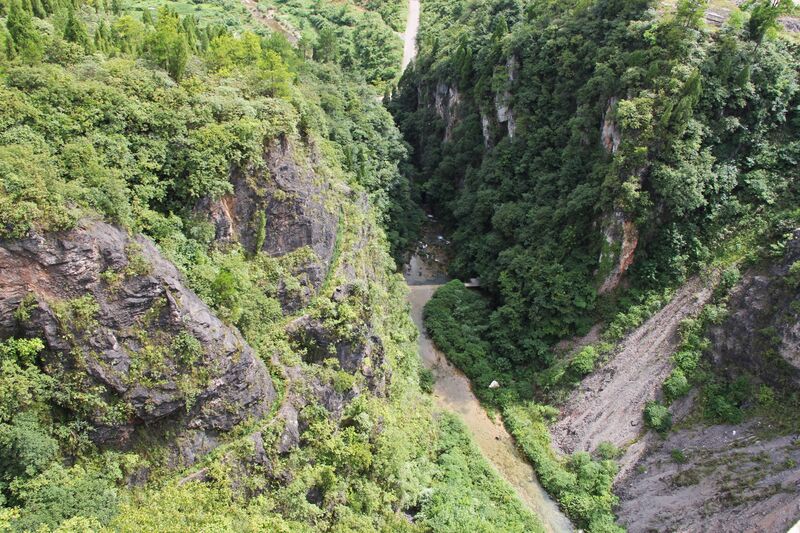 File:EchibangWaterfallGorge.JPG
