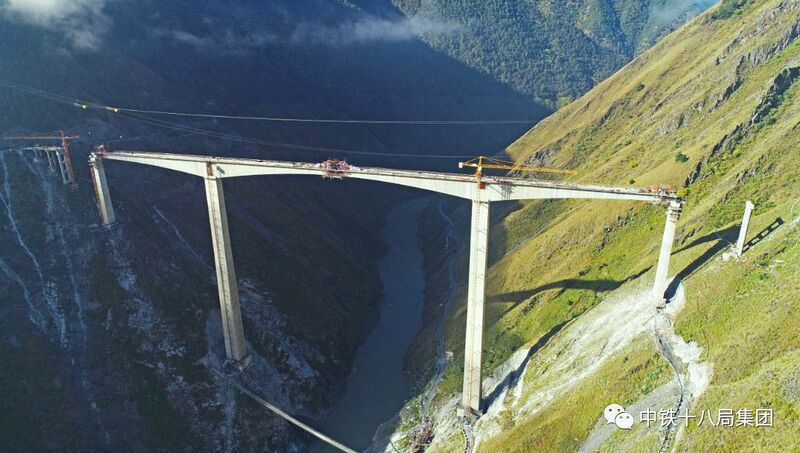 File:Lianghekou Dam BridgeDroneHigh.jpeg