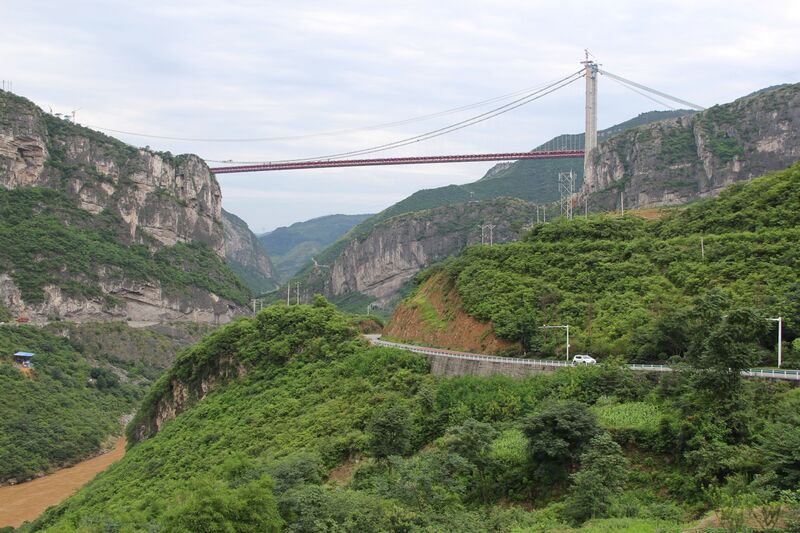 File:Chishuihe Bridge Chajiaotan2019Gorge.JPG