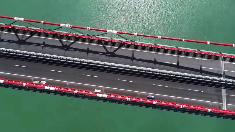 File:Daduhe Bridge XingkangCablesDrone.jpg
