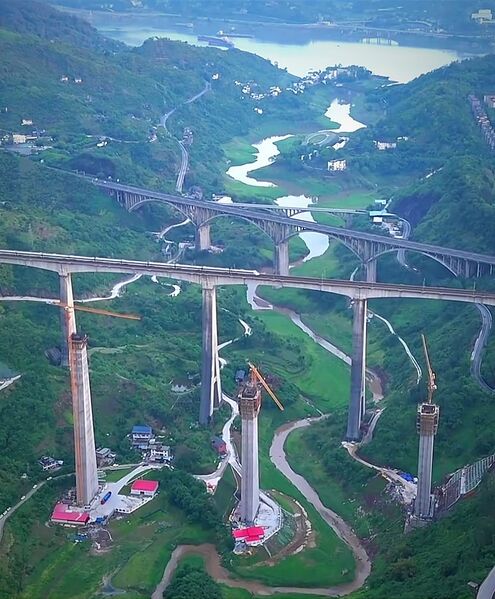 File:CaijiagouConstructionHighDrone.jpg
