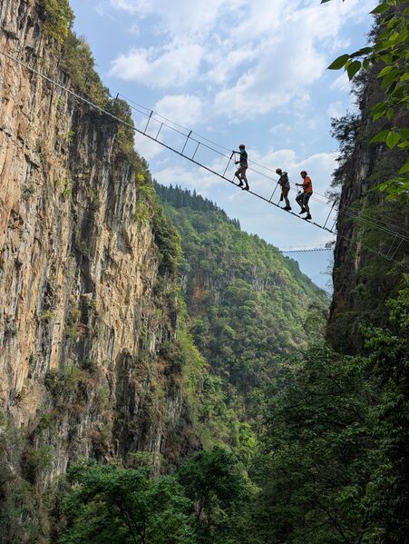 File:GaryViaFerrataClimb.jpg