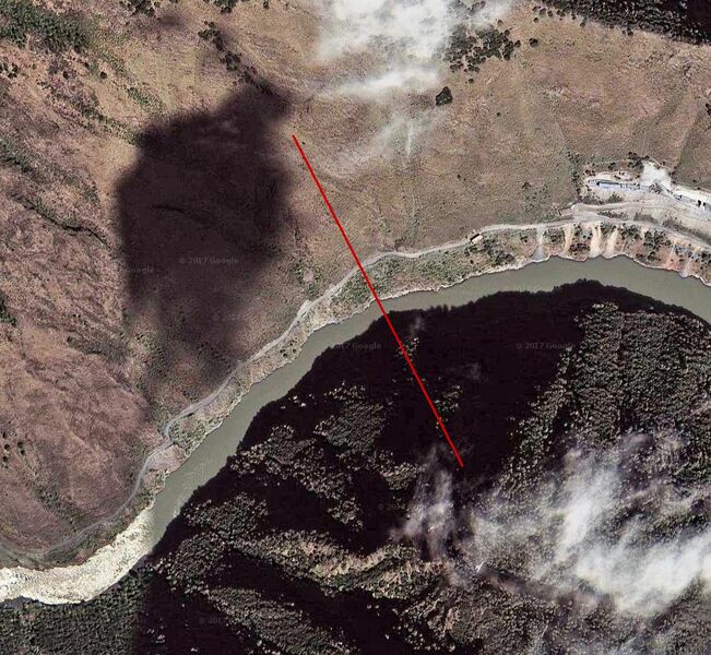 File:LianghekouDamSatellite&Bridge.jpg