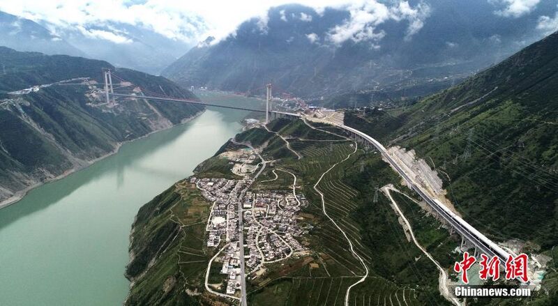 File:Daduhe bridge Xingkang2018Aerial.jpg