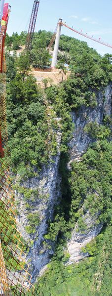File:ZhangjiajieGlassBridgeEarlySeptemberTop Panorama copy.jpg